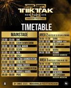 2x Tickets/kaartjes TIKTAK NYE Rotterdam 31 December, Tickets en Kaartjes, Evenementen en Festivals, Twee personen