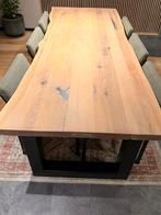 Prachtige eikenhouten tafel - Stoeretafels 240x100x6cm, Ophalen, 100 tot 150 cm, Eikenhout, 200 cm of meer