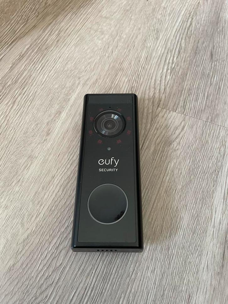 Eufy video draadloze deurbel 2k, Huis en Inrichting, Deurbellen, Gebruikt, Draadloos, Ingebouwde camera, Compatibel met smartphone