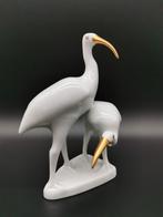 Hollohaza Hungary porselein sculptuur ibissen Hollywood Rege, Verzenden
