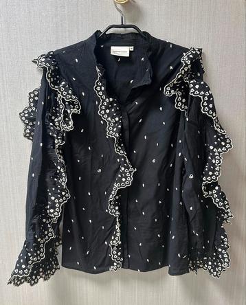 Fabienne Chapot Blouse Zwart Maat 42 beschikbaar voor biedingen