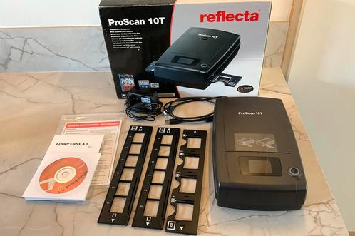 Reflecta ProScan 10T (35mm filmscanner) compleet, Computers en Software, Scanners, Zo goed als nieuw, Ophalen of Verzenden