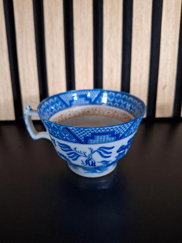 Antieke Blauw-Witte Theekop beschikbaar voor biedingen