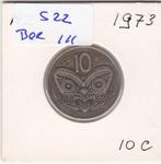 S22-BEE-0111 New Zealand 10 Cent VF 1973 KM41.1, Verzenden