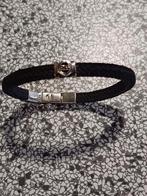 Buddha to Buddha armband zwart model Denise., Ophalen of Verzenden, Zo goed als nieuw, Zwart, Zilver