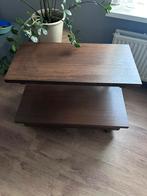 Houten TV Meubel op Wielen, Ophalen, Gebruikt, 50 tot 100 cm, Minder dan 50 cm
