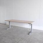 Elektrisch zit-sta bureau - 180x80cm - H64-126cm - BR77, Gebruikt, -, -, Stabureau