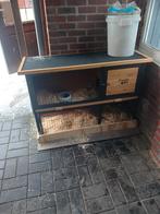 Konijnenhok, Ophalen, 110 cm of meer, 60 tot 90 cm, Nieuw