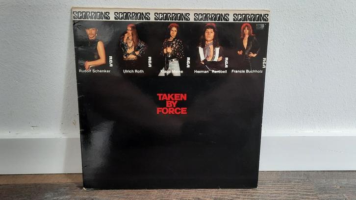 Scorpions – Taken By Force LP / Vinyl Plaat, Cd's en Dvd's, Vinyl | Hardrock en Metal, Gebruikt, Ophalen of Verzenden