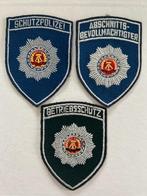 Originele DDR politie emblemen, Verzenden, Landmacht, Duitsland, Embleem of Badge
