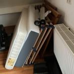 Bedden, 2 x 1 persoons compleet en gratis, Ophalen, Gebruikt, 90 cm, Eenpersoons