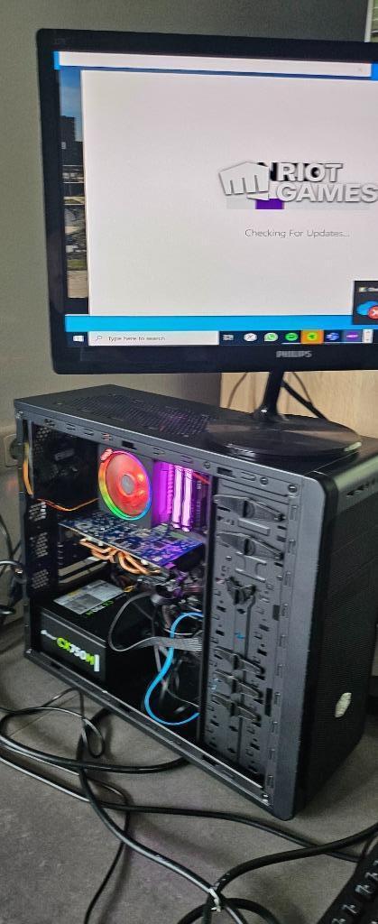 Complete Gaming/Workstation PC – Ryzen 7 3700X, Computers en Software, Desktop Pc's, Gebruikt, 3 tot 4 Ghz, SSD, 32 GB, Met videokaart