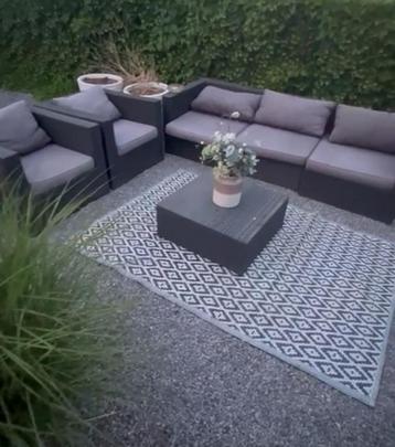 Lounge set  , zithoek incl. Kussens voor alle stukken beschikbaar voor biedingen