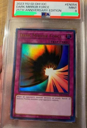 Yu-Gi-Oh! Dark Mirror Force IOC-EN054 PSA 9 Mint ! beschikbaar voor biedingen