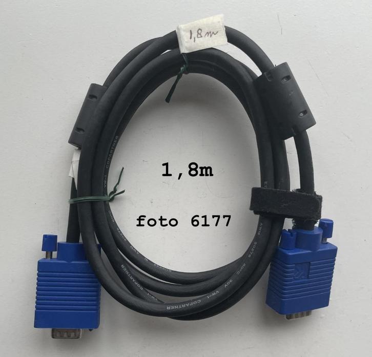 Monitor kabel en Restanten kabel, Hobby en Vrije tijd, Elektronica-componenten, Nieuw, Ophalen of Verzenden