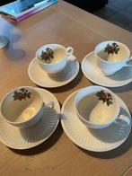 Moss rose Wedgwood servies, Wedgwood, Kop(pen) en/of Schotel(s), Zo goed als nieuw, Ophalen