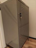 Lockerkast grijs, Huis en Inrichting, Kasten | Lockerkasten, Ophalen, Gebruikt, Industrieel