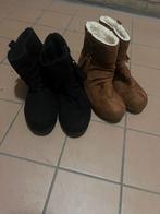 Laarzen maat 38 - ZGAN, Ophalen of Verzenden, Zo goed als nieuw, Zwart, Lage of Enkellaarzen