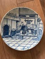 Delftsblauw wandbordje 30 cm, Ophalen of Verzenden