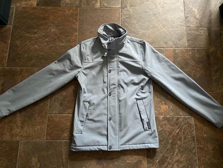 Gloednieuwe Schmuddelwedda jas (lichtblauw), Kleding | Heren, Jassen | Winter, Nieuw, Maat 48/50 (M), Blauw, Ophalen of Verzenden
