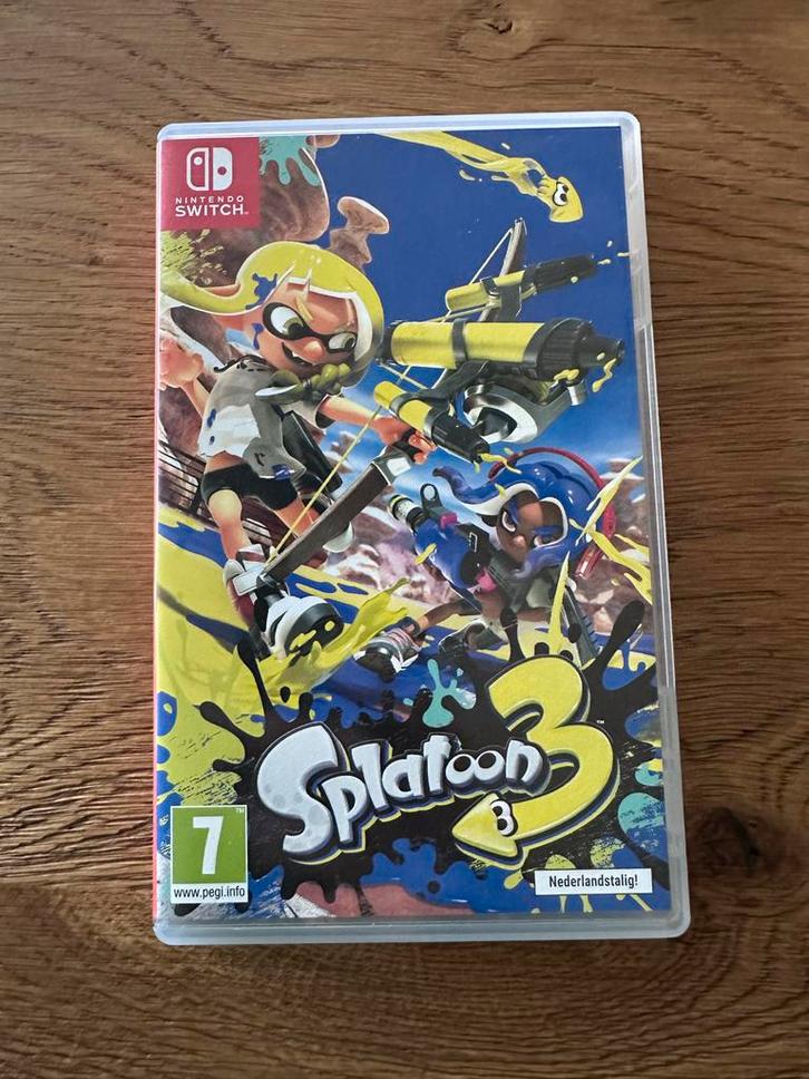 Splatoon 3 - Nintendo Switch, Spelcomputers en Games, Games | Nintendo Switch, Nieuw, Avontuur en Actie, Vanaf 7 jaar, Ophalen of Verzenden