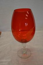 Oversized rood glas, Verzamelen, Ophalen of Verzenden, Zo goed als nieuw, Overige typen
