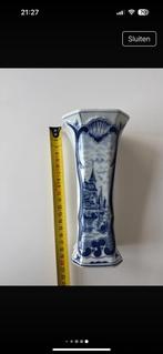 Delft Blauw delftblauw vaas 28 cm, Ophalen of Verzenden