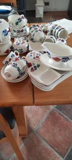 boerenbont servies nooit gebruikt ,50 jaar in bezit, Ophalen