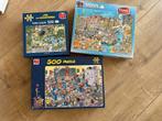 Jan van haasteren puzzels 500 en 1000 stukjes, Ophalen of Verzenden, 500 t/m 1500 stukjes, Zo goed als nieuw