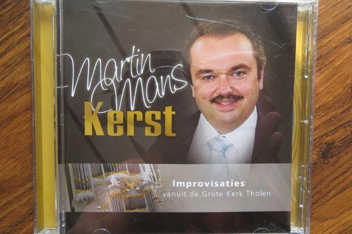 Cd orgel: kerst Martin Mans, improvisaties grote kerk Tholen, Cd's en Dvd's, Cd's | Religie en Gospel, Zo goed als nieuw, Gospel