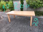 Mooi hout eet tafel, Ophalen, Zo goed als nieuw, Rechthoekig, Hout