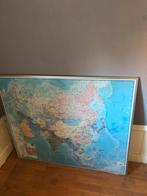 Gratis Aangeboden grote Azie landkaart, Antiek en Kunst, Antiek | Schoolplaten, Ophalen, Aardrijkskunde