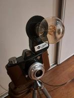 Vintage handgemaakte fotocamera statief lamp, Ophalen of Verzenden