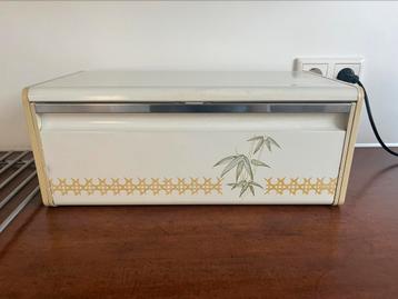 Brabantia broodtrommel retro jaren 70 decor Bamboe beschikbaar voor biedingen