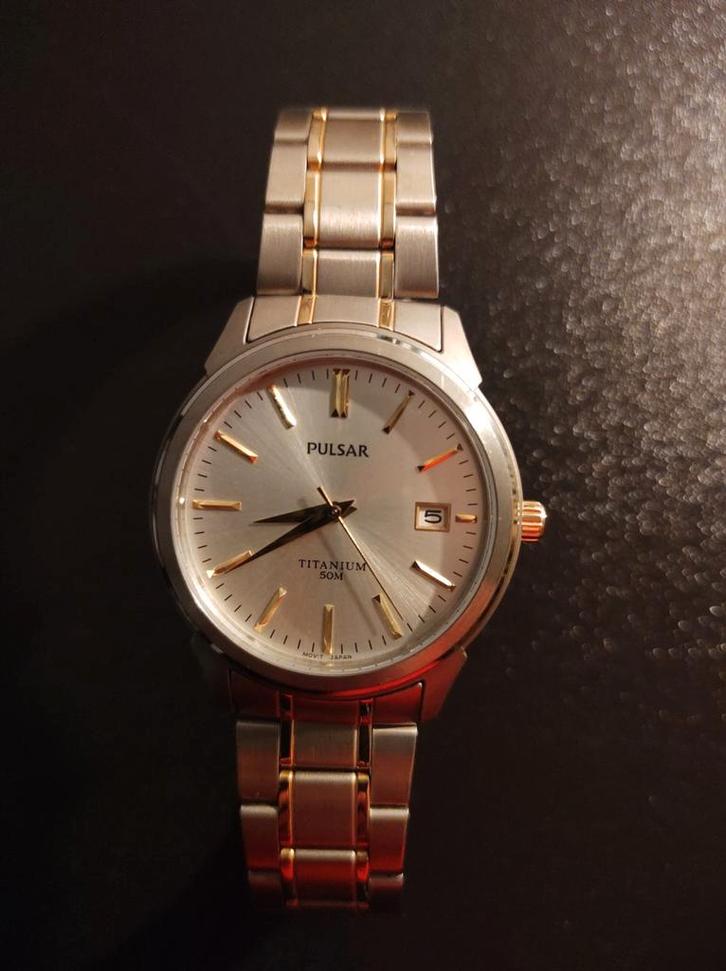 Pulsar Titanium Dameshorloge PXH 897 X1, Sieraden, Tassen en Uiterlijk, Horloges | Heren, Zo goed als nieuw, Polshorloge, Overige merken