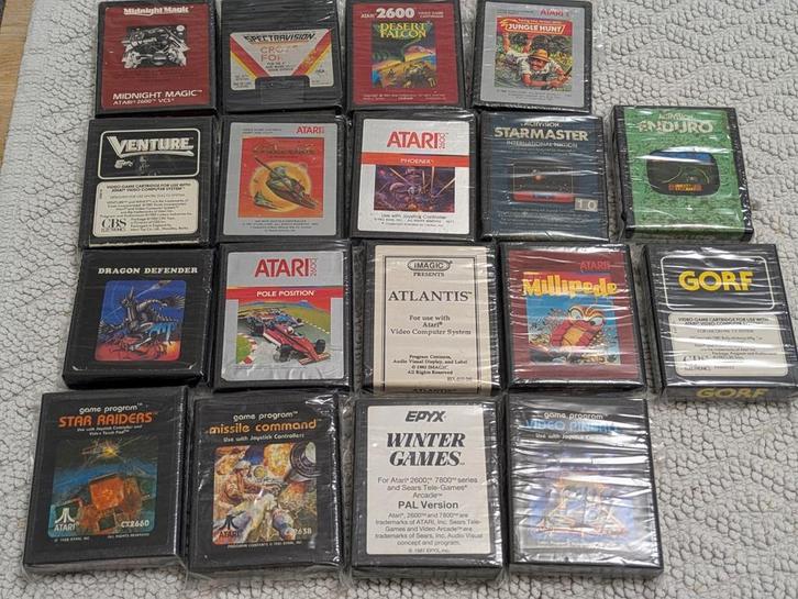 Diversen Atari 2600 spellen, Spelcomputers en Games, Games | Atari, Gebruikt, Atari 2600, 1 speler, Vanaf 7 jaar, Ophalen of Verzenden
