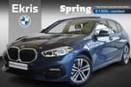 BMW 1 Serie 5-deurs 118i | Sport Line | Panoramadak | Comfor, Auto's, BMW, 65 €/maand, Gebruikt, Met garantie (alle), Blauw