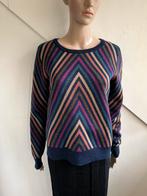 Twin-Set trui maat 38 paars blauw glitter multicolor, Kleding | Dames, Truien en Vesten, Maat 38/40 (M), Paars, Ophalen of Verzenden