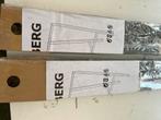 2x 2 IKEA SCHRAGEN LERBERG, ZWART, 70cm hoog, ongebruikt, Ophalen, Nieuw