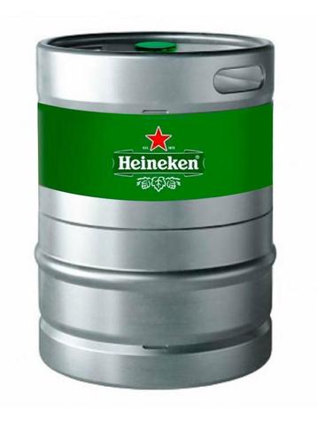 2x Heineken fust 50 liter te koop €99,- ex btw en statiegeld beschikbaar voor biedingen