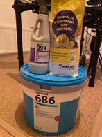 Voorstrijk tegellijm eurocol en voegmiddel weber, Doe-het-zelf en Verbouw, Tegels, Overige materialen, Wandtegels, Zo goed als nieuw