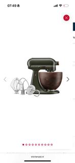 MIXER DESIGN SERIE 4,7 L EVERGREEN - ARTISAN, 4 liter of meer, Ophalen, Zo goed als nieuw, 3 snelheden of meer