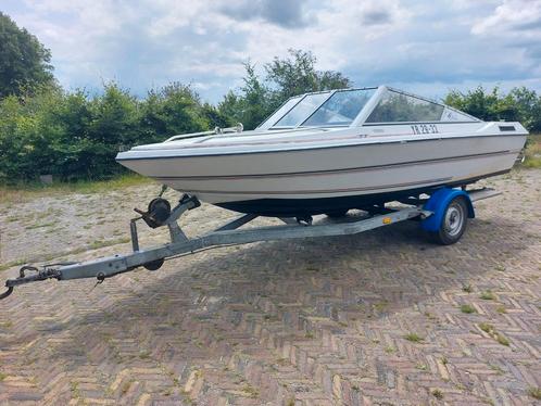 Renken 1700 classic speedboot met trailer 3.0 omc, Watersport en Boten, Speedboten, Zo goed als nieuw, 3 tot 6 meter, Benzine