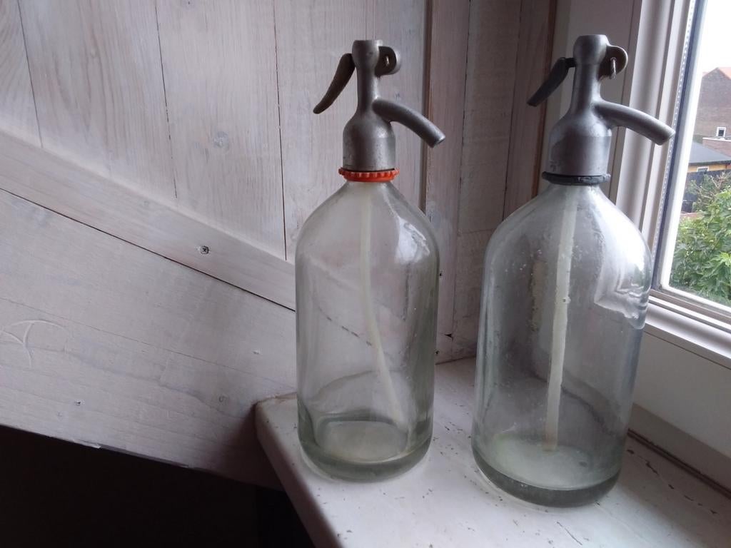 Oude Sodaflessen - Set van 2, Ophalen of Verzenden