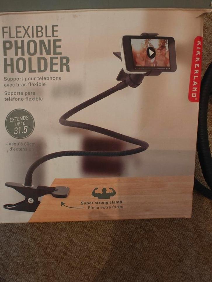 Kikkerland Flexibele smartphonehouder, Telecommunicatie, Mobiele telefoons | Toebehoren en Onderdelen, Nieuw, Overige typen, Ophalen of Verzenden