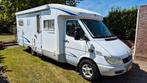 Te koop zeer complete halfintegraal Burstner camper MB 316, Automaat, Luifel, Vloeistofverwarming, Diesel