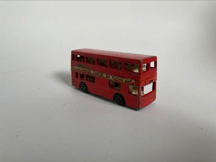 model Londen bus dubbeldekker ‘londoner, rood, Matchbox 1/87, Hobby en Vrije tijd, Modelauto's | 1:87, Gebruikt, Bus of Vrachtwagen