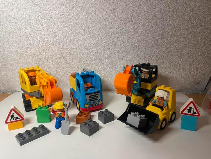 Duplo div. Graafmachines en Kiepwagen, Kinderen en Baby's, Speelgoed | Duplo en Lego, Gebruikt, Duplo, Ophalen of Verzenden