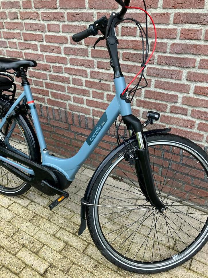 Gazelle Paris C7+ HMB E-bike, Fietsen en Brommers, Elektrische fietsen, Gebruikt, Gazelle, 55 tot 59 cm, 50 km per accu of meer