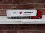 Tekno  Scania  4 x 2  met  Koeloplegger  van  Tielbeke., Hobby en Vrije tijd, Modelauto's | 1:50, Ophalen of Verzenden, Nieuw